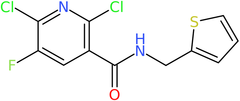 CAS: 680217-82-7 | 2,6-Dichloro-5-fluoro-N-(thien-2-ylmethyl)nicotinamide, NX58021