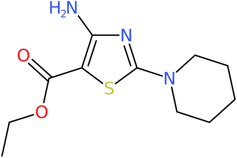 Ethyl 4-amino-2-piperidin-1-yl-1,3-thiazole-5-carboxylate, NX73819