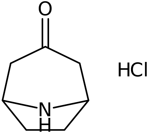 CAS: 25602-68-0 | 8-Azabicyclo[3.2.1]octan-3-one hydrochloride, >97%, NX37985