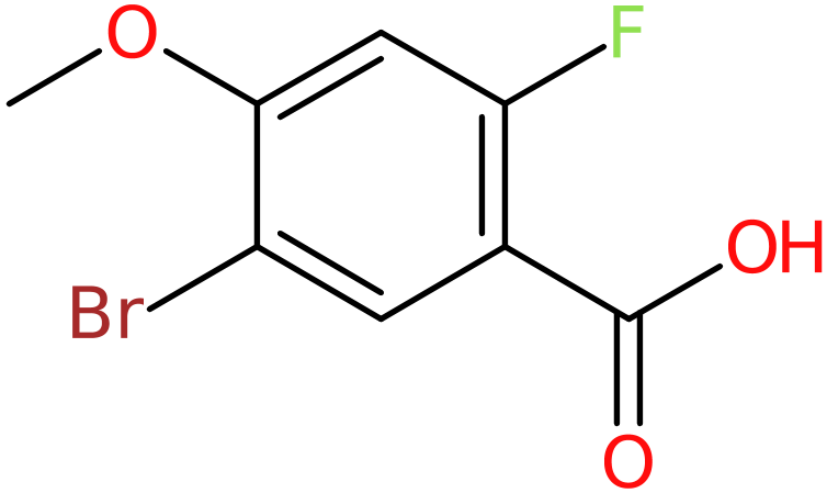 CAS: 949014-42-0 | 5-Bromo-2-fluoro-4-methoxybenzoic acid, NX70502