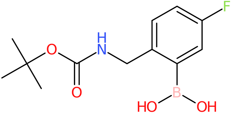 CAS: 850568-43-3 | 2-(Aminomethyl)-5-fluorobenzeneboronic acid, N-BOC protected, NX63926