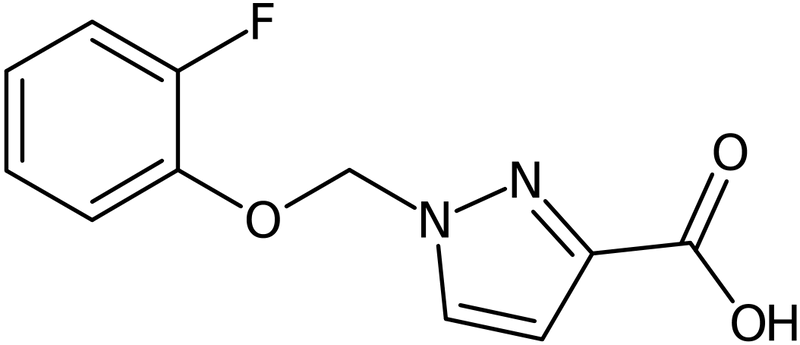 CAS: 1005662-40-7 | 1-[(2-Fluorophenoxy)methyl]-1H-pyrazole-3-carboxylic acid, NX10567