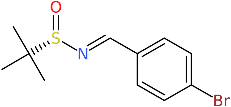 CAS: 856562-51-1 | (S)-N-(4-bromobenzylidene)-2-methylpropane-2-sulfinamide, NX64316