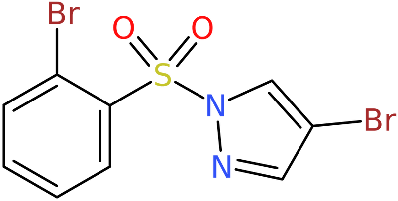 CAS: 957062-77-0 | 4-Bromo-1-[(2-bromophenyl)sulphonyl]-1H-pyrazole, NX71104