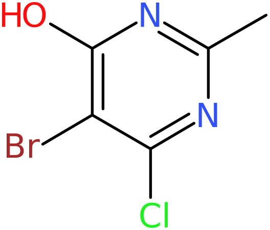 CAS: 105806-11-9 | 5-Bromo-6-chloro-4-hydroxy-2-methylpyrimidine, NX12768