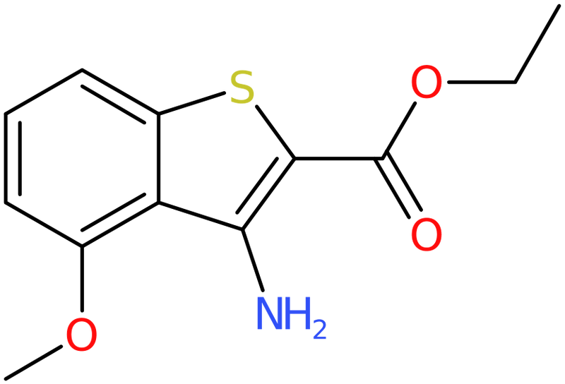 CAS: 77373-52-5 | Ethyl 3-amino-4-methoxy-1-benzothiophene-2-carboxylate, NX61520