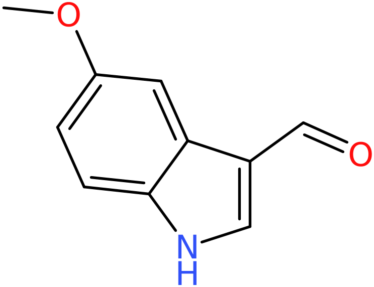 CAS: 10601-19-1 | 5-Methoxy-1H-indole-3-carboxaldehyde, NX12834