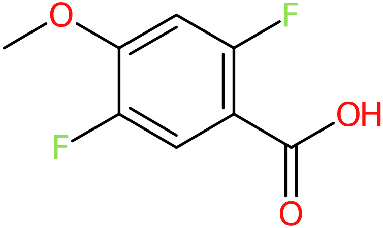 CAS: 1060739-01-6 | 2,5-Difluoro-4-methoxybenzoic acid, NX12857