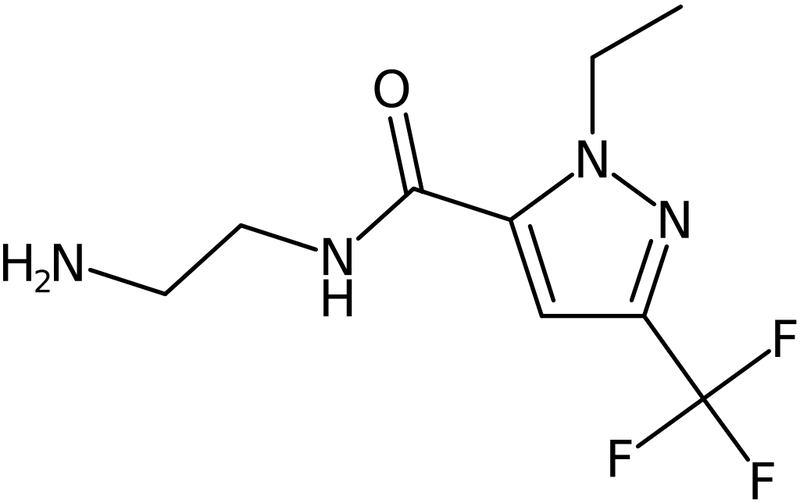 CAS: 1001519-28-3 | N-(2-Aminoethyl)-1-ethyl-3-(trifluoromethyl)-1H-pyrazole-5-carboxamide, NX10275