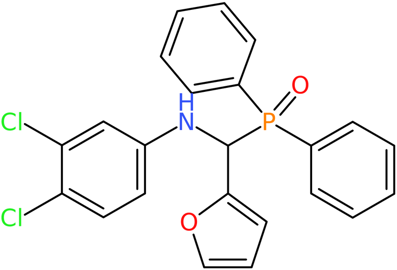 CAS: 680212-11-7 | 3,4-Dichloro-N-[(diphenylphosphoryl)(fur-2-yl)methyl]aniline, NX57997