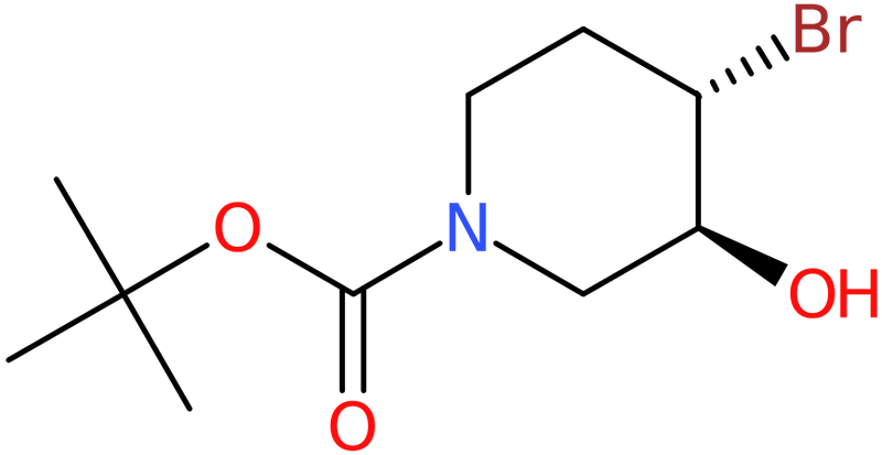 CAS: 936250-36-1 | trans-4-Bromo-3-hydroxypiperidine, N-BOC protected, NX69706