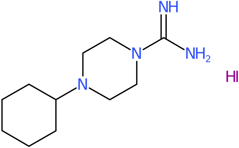 CAS: 849776-37-0 | 4-Cyclohexylpiperazine-1-carboximidamide hydroiodide, NX63737