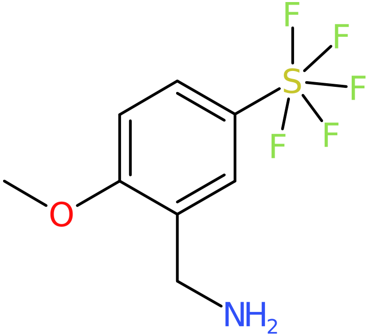 CAS: 1211516-76-5 | 2-Methoxy-5-(pentafluorosulfur)benzylamine, >97%, NX17425