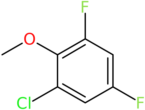 CAS: 943830-21-5 | 1-Chloro-3,5-difluoro-2-methoxybenzene, >95%, NX70186