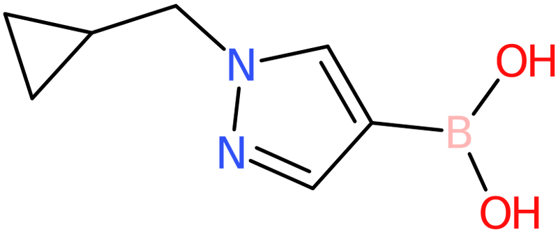 CAS: 1983202-21-6 | 1-(Cyclopropylmethyl)pyrazole-4-boronic acid, >98%, NX32542