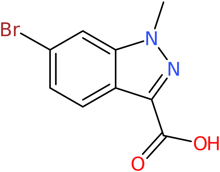 CAS: 1021859-29-9 | 6-Bromo-1-methylindazole-3-carboxylic acid, NX11493