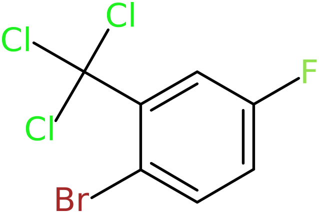 CAS: 1309602-51-4 | 1-Bromo-4-fluoro-2-(trichloromethyl)benzene, NX20622