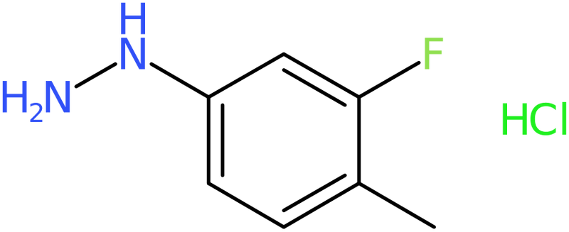 CAS: 156941-64-9 | 3-Fluoro-4-methylphenylhydrazine hydrochloride, >95%, NX26506