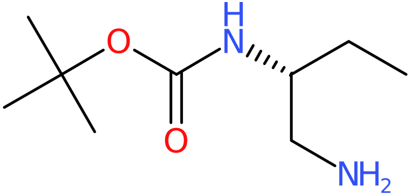 CAS: 956125-05-6 | N-Boc-[(1R)-1-(aminomethyl)propyl]amine, >97%, NX70954