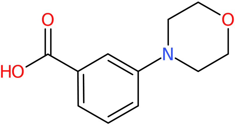 CAS: 215309-00-5 | 3-(Morpholin-4-yl)benzoic acid, >97%, NX34533