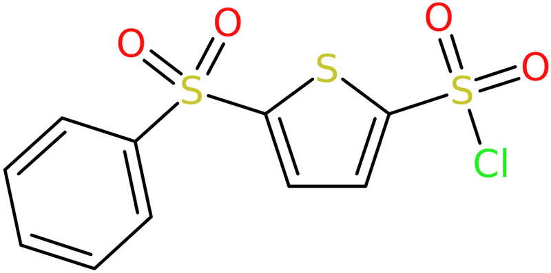 CAS: 166964-37-0 | 5-(Phenylsulphonyl)thiophene-2-sulphonyl chloride, NX27993