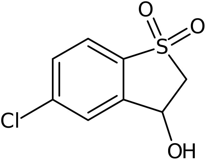 CAS: 1353878-07-5 | 5-Chloro-2,3-dihydro-1-benzothiophene-3-ol 1,1-dioxide, NX21971