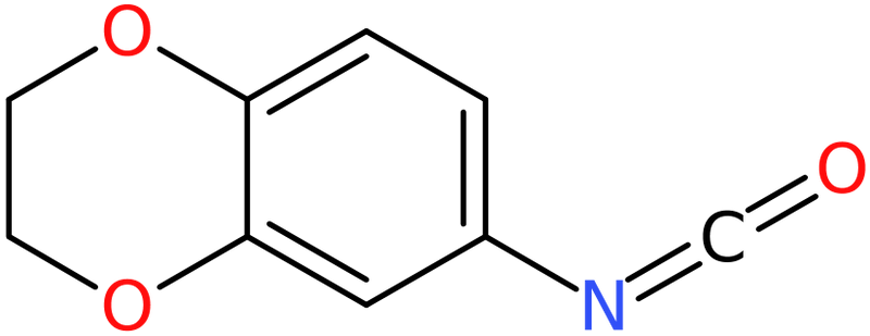 CAS: 100275-94-3 | 2,3-Dihydro-1,4-benzodioxin-6-yl isocyanate, >95%, NX10355