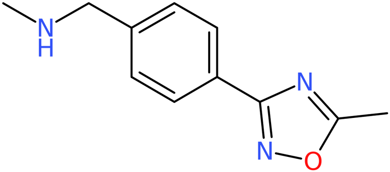 CAS: 857283-77-3 | N-Methyl-1-[4-(5-methyl-1,2,4-oxadiazol-3-yl)phenyl]methylamine, >97%, NX64356