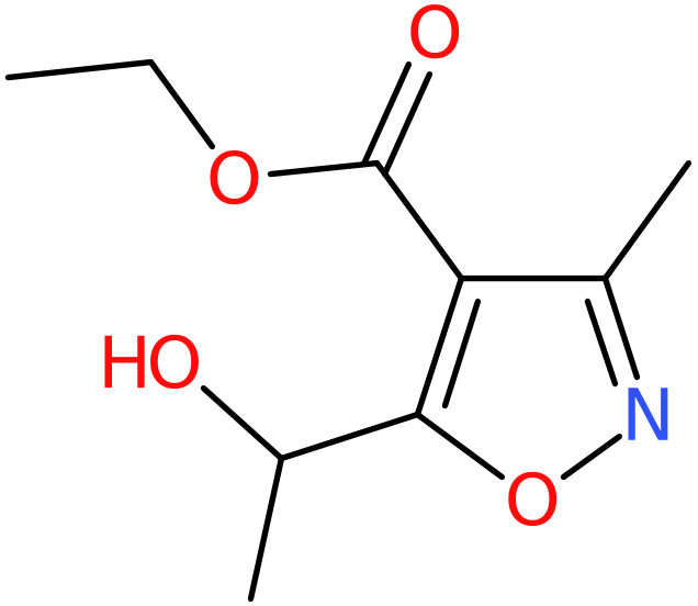 CAS: 95104-43-1 | Ethyl 5-(1-Hydroxyethyl)-3-methylsoxazole-4-carboxylate, NX70608