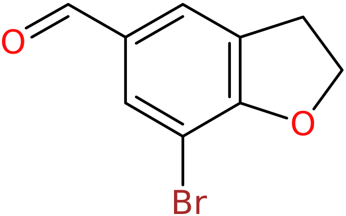 CAS: 875551-14-7 | 7-Bromo-2,3-dihydrobenzo[b]furan-5-carboxaldehyde, NX65689