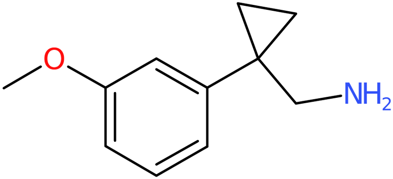 CAS: 886365-93-1 | [1-(3-Methoxyphenyl)cyclopropyl]methylamine, NX66630