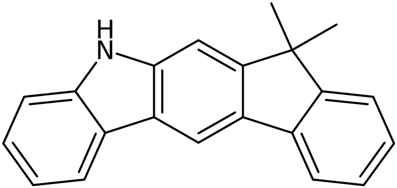 CAS: 1257220-47-5 | 7,7-Dimethyl-5,7-dihydroindeno[2,1-b]carbazole, >95%, NX19192