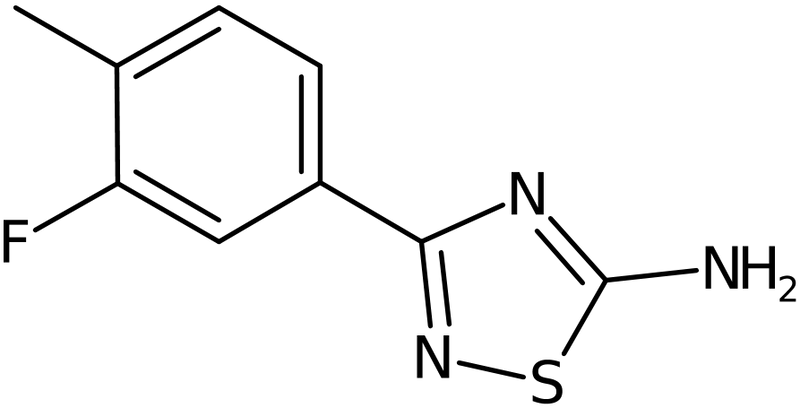 CAS: 1017782-58-9 | 5-Amino-3-(3-fluoro-4-methylphenyl)-1,2,4-thiadiazole, NX11252