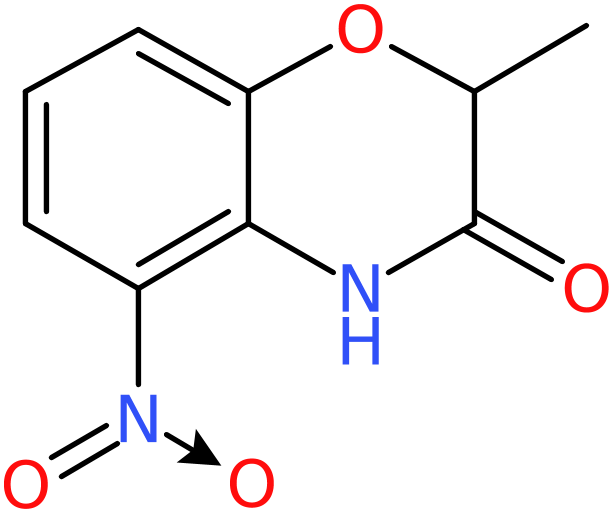 CAS: 132522-85-1 | 2-Methyl-5-nitro-2H-1,4-benzoxazin-3(4H)-one, NX21104