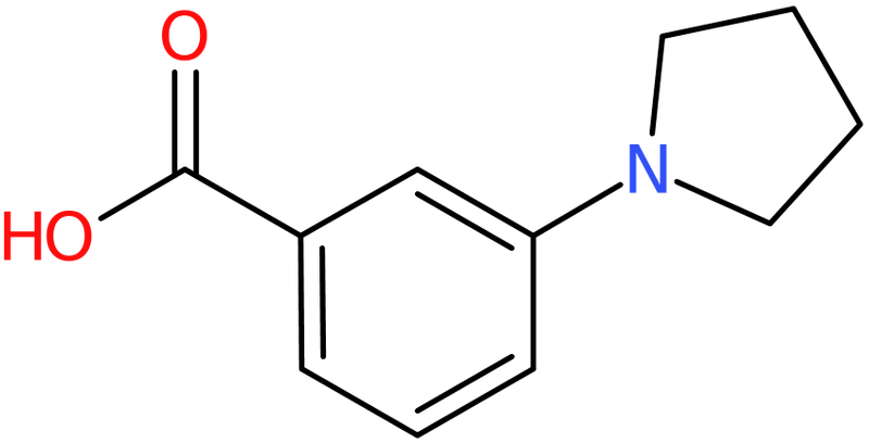 CAS: 72548-79-9 | 3-(Pyrrolidin-1-yl)benzoic acid, >97%, NX59697