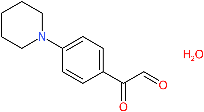 CAS: 93290-93-8 | Oxo[4-(piperidin-1-yl)phenyl]acetaldehyde hydrate, >95%, NX69515