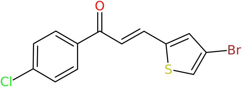 CAS: 219689-82-4 | 3-(4-Bromothien-2-yl)-1-(4-chlorophenyl)prop-2-en-1-one, NX34931