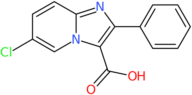 CAS: 220465-51-0 | 6-Chloro-2-phenylimidazo[1,2-a]pyridine-3-carboxylic acid, NX35080