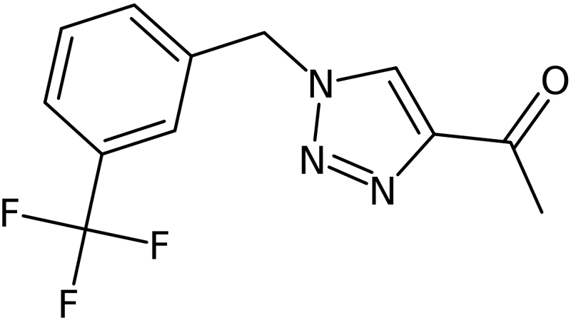 CAS: 1443291-23-3 | 1-(1-{[3-(Trifluoromethyl)phenyl]methyl}-1H-1,2,3-triazol-4-yl)ethan-1-one, NX24493