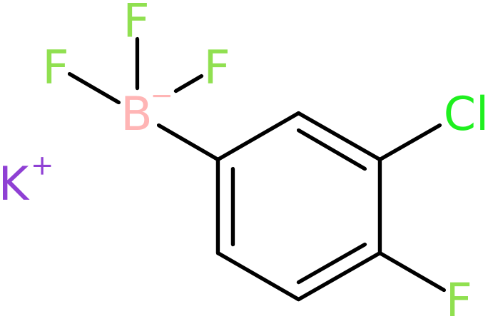 CAS: 850623-59-5 | Potassium (3-chloro-4-fluorophenyl)trifluoroborate, NX64002