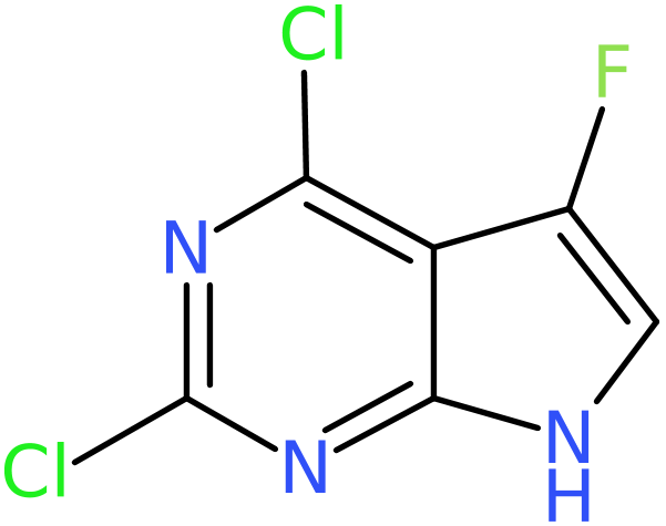 CAS: 1053228-29-7 | 2,4-Dichloro-5-fluoro-7H-pyrrolo[2,3-d]pyrimidine, >98%, NX12563