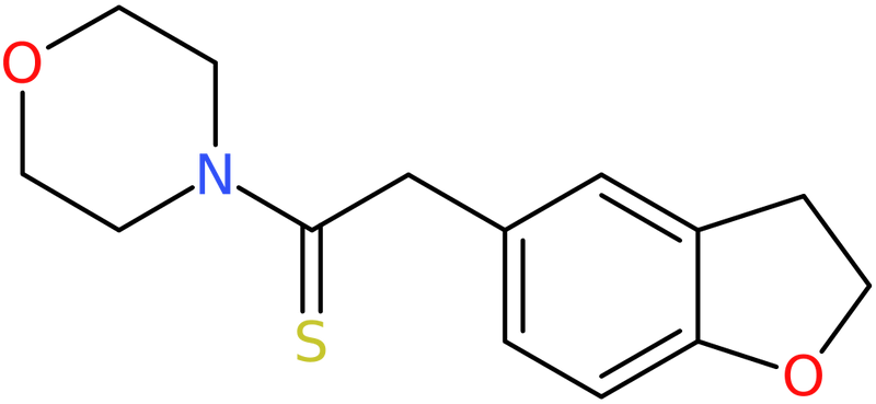 CAS: 97483-11-9 | 2-(2,3-Dihydrobenzofuran-5-yl)-1-morpholinoethanethione, >98%, NX71498