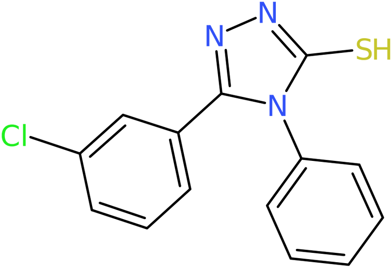 CAS: 93717-11-4 | 5-(3-Chlorophenyl)-4-phenyl-4H-1,2,4-triazole-3-thiol, NX69756