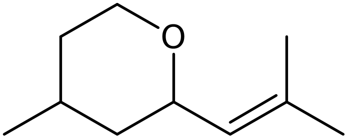 CAS: 16409-43-1 | 4-Methyl-2-(2-methylpropenyl)tetrahydro-2H-pyran, >95%, NX27640