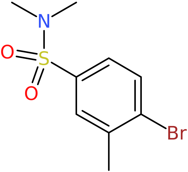 CAS: 849532-31-6 | 4-Bromo-N,N,3-trimethylbenzenesulphonamide, >98%, NX63724