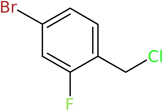 CAS: 85510-82-3 | 4-Bromo-2-fluorobenzyl chloride, >97%, NX64268