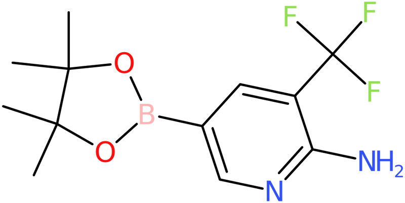 CAS: 947249-01-6 | 2-Amino-3-(trifluoromethyl)pyridine-5-boronic acid, pinacol ester, >95%, NX70378