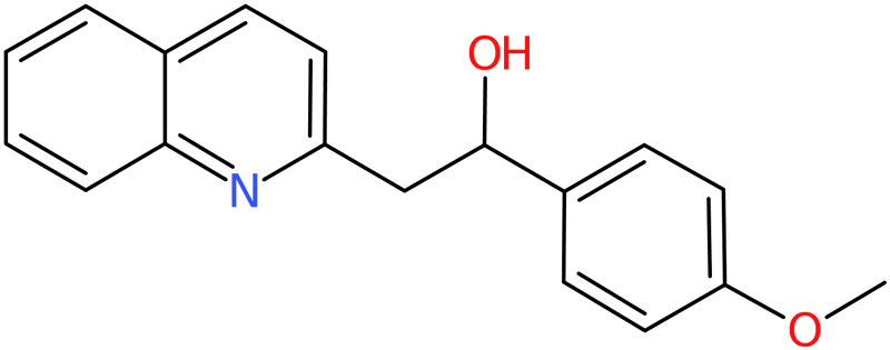 CAS: 94004-77-0 | 1-(4-Methoxyphenyl)-2-(quinolin-2-yl) ethanol, >95%, NX69986