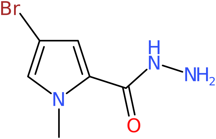 CAS: 875163-57-8 | 4-Bromo-1-methyl-1H-pyrrole-2-carboxylic acid hydrazide, NX65676