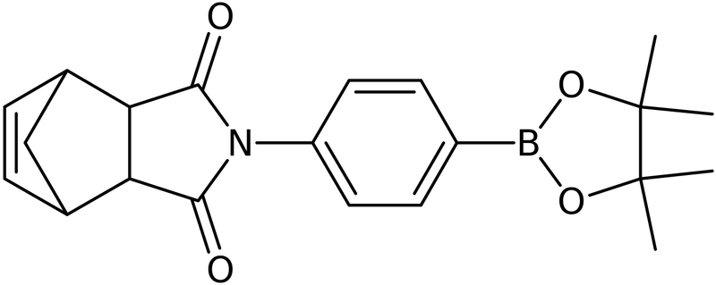 2-(4-(4,4,5,5-Tetramethyl-1,3,2-dioxaborolan-2-yl)phenyl)-3a,4,7,7a-tetrahydro-1H-4,7-methanoisoindo, NX74015